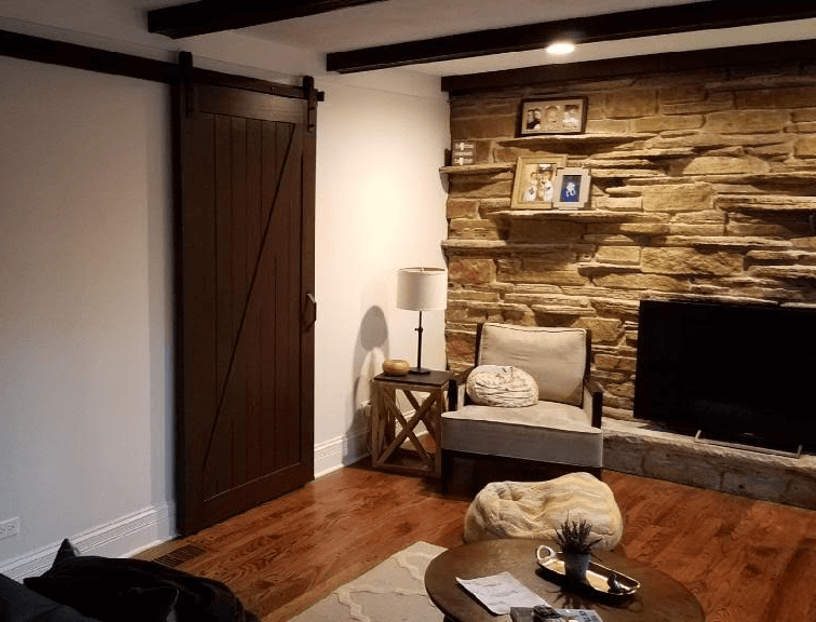 Home addition in Winnetka, Illinois